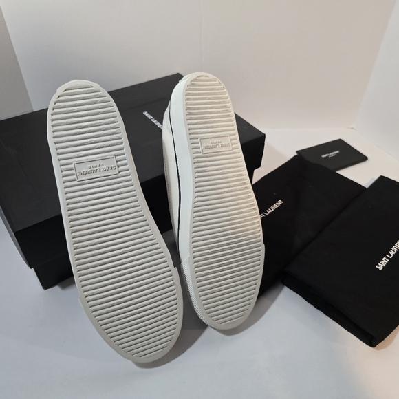Saint Laurent White Sneakers - Picture 9 of 12